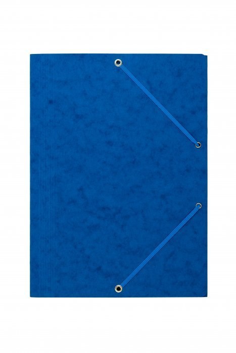 Teczka z gumką rogi DOTTS A4 preszpan niebieska 390g Dotts Teczka z gumką rogi DOTTS A4 preszpan niebieska 390g Dotts