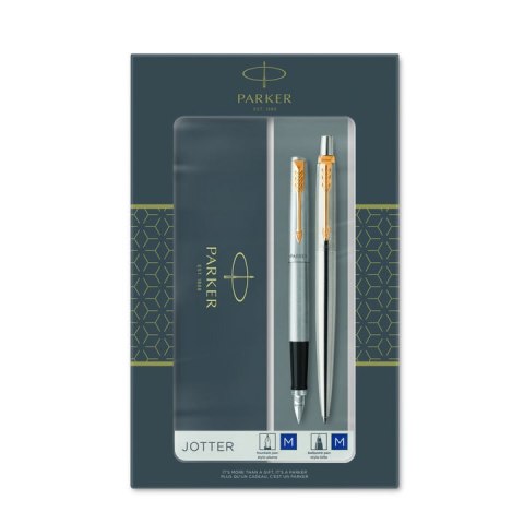 Zestaw JOTTER STAINLESS STEEL GT_(Długopis + Pióro wieczne) PARKER 2093257 (X) Parker Zestaw JOTTER STAINLESS STEEL GT_(Długopis + Pióro wieczne) PARKER 2093257 (X) Parker