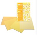 Blok Deco Yellow A4, 170g, 20 ark, 5 kol. tonacja żółta, Happy Color HA 3717 2030-012 Happy Color
