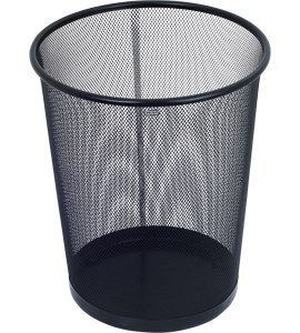 Kosz na papier siatka 19l czarny GRAND siatka 120-1332 Grand