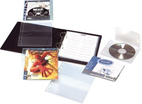 Koszulki groszkowe na 1CD/DVD, w folii (5szt) 2075-08, 180mic., 100551464 Bantex Koszulki groszkowe na 1CD/DVD, w folii (5szt) 2075-08, 180mic., 100551464 Bantex