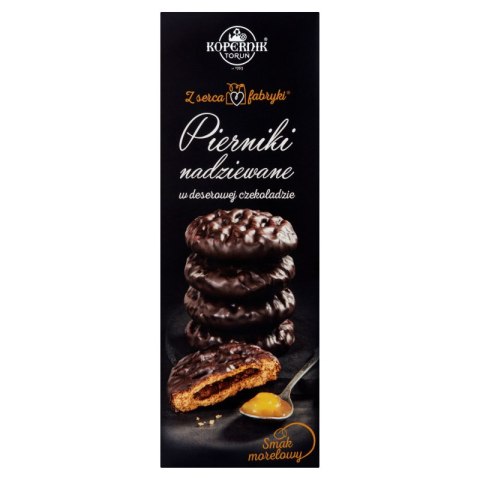 Pierniki nadziewane w czekoladzie deserowej morelowe 145g KOPERNIK Kopernik Pierniki nadziewane w czekoladzie deserowej morelowe 145g KOPERNIK Kopernik