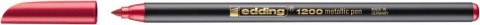 Pisak artystyczny 1-3 mm czerwony metalic e-1200 EDDING Edding Pisak artystyczny 1-3 mm czerwony metalic e-1200 EDDING Edding