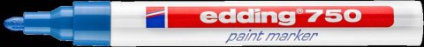 Marker lakierowy 2-4mm 750 niebieski i EDDING końcówka okrągła Edding
