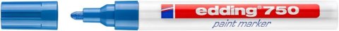 Marker lakierowy 2-4mm 750 niebieski i EDDING końcówka okrągła Edding