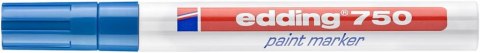 Marker lakierowy 2-4mm 750 niebieski i EDDING końcówka okrągła Edding