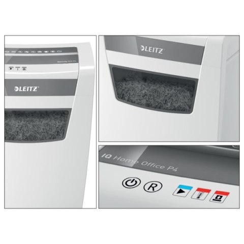 Niszczarka LEITZ IQ Home OFFICE P4 80090000 Leitz Niszczarka LEITZ IQ Home OFFICE P4 80090000 Leitz