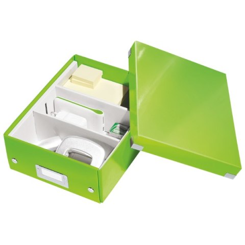 Pudło z przegródkami Leitz C&S, małe, zielone 60570054 - Leitz Pudło z przegródkami Leitz C&S, małe, zielone 60570054 - Leitz
