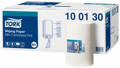 Ręcznik w roli mini TORK biały 1 warstwa (11 rolek) Advanced 415, długość 120m., system M1 100130 Tork Ręcznik w roli mini TORK biały 1 warstwa (11 rolek) Advanced 415, długość 120m., system M1 100130 Tork