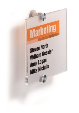 Tabliczka infor.148*148 4822 CRISTAL SIGN Durable