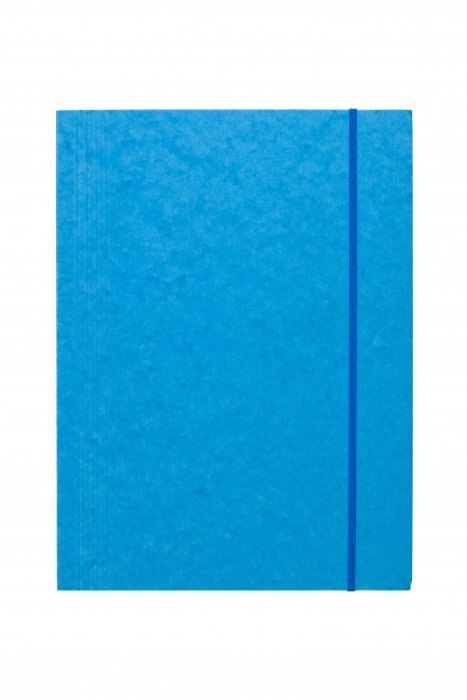 Teczka z gumką prostą DOTTS A4 preszpan jasna niebieska 390g Dotts Teczka z gumką prostą DOTTS A4 preszpan jasna niebieska 390g Dotts