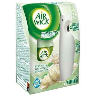AIR WICK odświeżacz automat.doz.+wkład 250ml Kwiat Bawełny 76783 Air wick AIR WICK odświeżacz automat.doz.+wkład 250ml Kwiat Bawełny 76783 Air wick