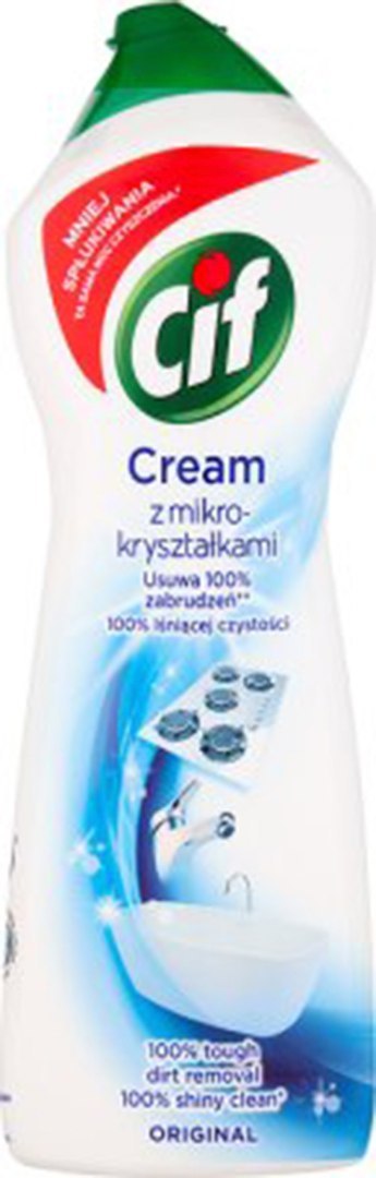 CIF Mleczko czyszczące 780ml Regular mikrokryształkami 809903 Cif