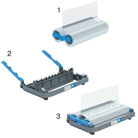 Kaseta z folią błyszczącą do laminatora GBC Foton 30, 100 mikronów, długość 42,4m 4410024 GBC Kaseta z folią błyszczącą do laminatora GBC Foton 30, 100 mikronów, długość 42,4m 4410024 GBC