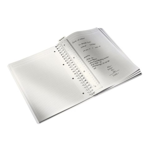 Kołonotatnik LEITZ WOW A4 80k PP kratka turkusowy 46380051 Leitz Kołonotatnik LEITZ WOW A4 80k PP kratka turkusowy 46380051 Leitz