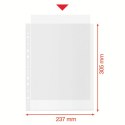 Koszulka groszkowa Recycled Premium PP 70 mic. A4 Maxi, w kartonie, 627502 op.50 szt. Esselte Esselte