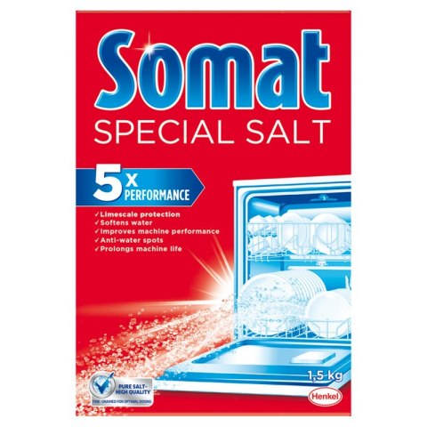 SOMAT Sól do zmywarek 1.5kg machine 47293 Somat SOMAT Sól do zmywarek 1.5kg machine 47293 Somat