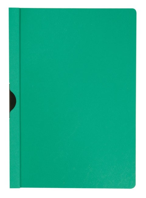 Skoroszyt Q-CONNECT z metalowym klipsem, PP, A4, 200/350mikr., zielony Q-Connect