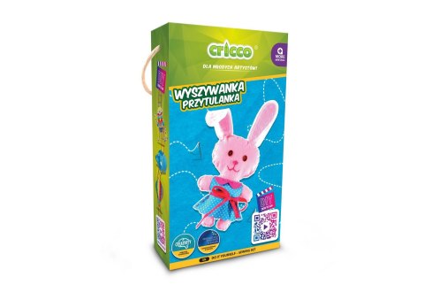 Zestaw ZRÓB TO SAM KRÓLICZEK CRICCO wyszywanka przytulanka CR122 A (X) Cricco Zestaw ZRÓB TO SAM KRÓLICZEK CRICCO wyszywanka przytulanka CR122 A (X) Cricco