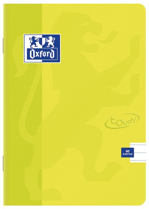 Zeszyt A5 60k, linia z marginesem, OXFORD, TOUCH 400074877 Oxford Zeszyt A5 60k, linia z marginesem, OXFORD, TOUCH 400074877 Oxford