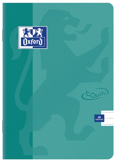 Zeszyt A5 60k, linia z marginesem, OXFORD, TOUCH 400074877 Oxford Zeszyt A5 60k, linia z marginesem, OXFORD, TOUCH 400074877 Oxford