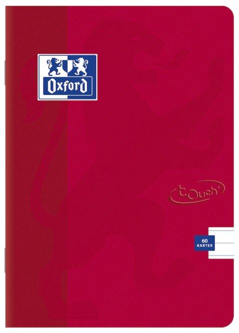 Zeszyt A5 60k, linia z marginesem, OXFORD, TOUCH 400074877 Oxford Zeszyt A5 60k, linia z marginesem, OXFORD, TOUCH 400074877 Oxford