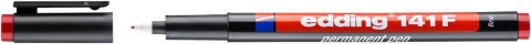 Foliopis 0.6 141 F czerwo EDDI końcówka okrągła Edding