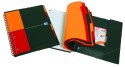 Kołonotatnik A4 80 kartek, kratka / tagi, INTERNATIONAL ORGANISERBOOK, OXFORD, 100102777 Oxford