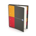 Kołonotatnik A4 80 kartek, kratka / tagi, INTERNATIONAL ORGANISERBOOK, OXFORD, 100102777 Oxford