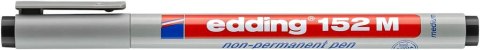 Marker OHP 152 M EDDING czarny zmywalny Edding
