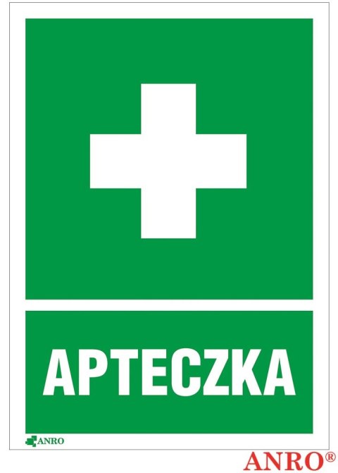 Naklejka APTECZKA PIERWSZEJ POMOCY 100x140 ZZ-8I-1 F ANPRO Reis Naklejka APTECZKA PIERWSZEJ POMOCY 100x140 ZZ-8I-1 F ANPRO Reis