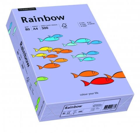 Papier xero kolorowy RAINBOW fioletowy R60 88042563 Rainbow Papier xero kolorowy RAINBOW fioletowy R60 88042563 Rainbow