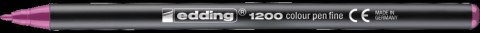 Pisak artystyczny 0,5-1 mm czerwono-fioletowy Edding 1200/020/CZF Edding