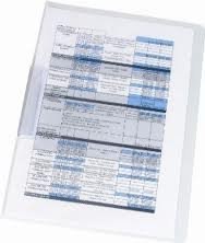 Skoroszyt DELI 4420 A4 z klips 007533 (X) Deli