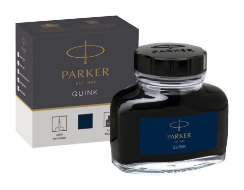 Atrament QUINK w butelce (57 ml) granatowy 1950378 PARKER Parker Atrament QUINK w butelce (57 ml) granatowy 1950378 PARKER Parker