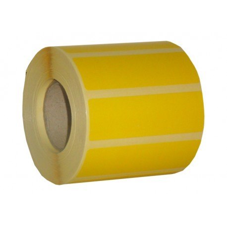 Etykieta rola DOTTS 60x40 (4 rolek) termiczna żółta nawój 1000szt. Dotts Etykieta rola DOTTS 60x40 (4 rolek) termiczna żółta nawój 1000szt. Dotts