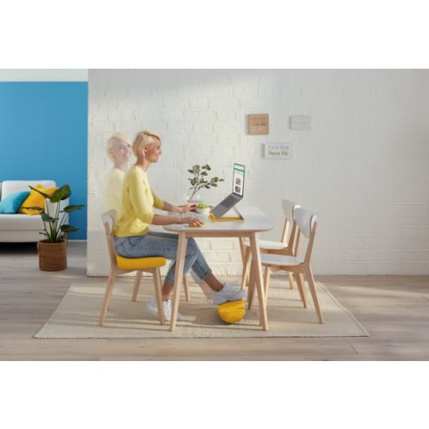 Podnóżek Leitz Ergo Cosy, żółty 53710019 Leitz Podnóżek Leitz Ergo Cosy, żółty 53710019 Leitz