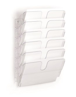 FLEXIPLUS A4 6 poziomych pojemników na dokumenty, przezroczyste 1700014401 DURABLE Durable