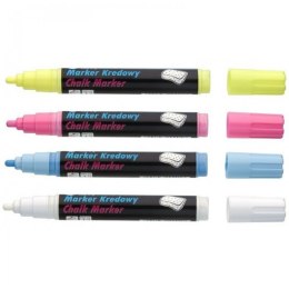 Marker kredowy, końcówka ścięta 15mm, 25g tuszu pomarańczowy TO-290 Toma Toma