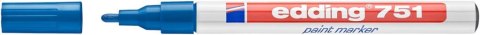 Marker lakierowy 1-2mm 751 niebieski EDDING końcowka okrągła Edding