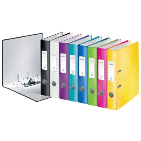 Segregator z mechanizmem WOW Leitz 180, A4/50mm, żółty 10060016 Leitz Segregator z mechanizmem WOW Leitz 180, A4/50mm, żółty 10060016 Leitz