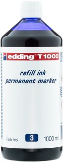 Tusz do markerów permanentnych 1000 ml niebieski EDDING T1000/003/N Edding