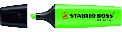 Zakreślacz STABILO BOSS zielony 70/33 Stabilo Zakreślacz STABILO BOSS zielony 70/33 Stabilo