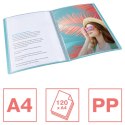 Album ofertowy Esselte Colour Breeze, z 60 koszulkami, niebieski 626232 Esselte Esselte