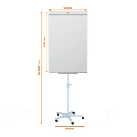 Flipchart NOBO BARRACUDA Mobile na kółkach 1902386 Nobo Flipchart NOBO BARRACUDA Mobile na kółkach 1902386 Nobo