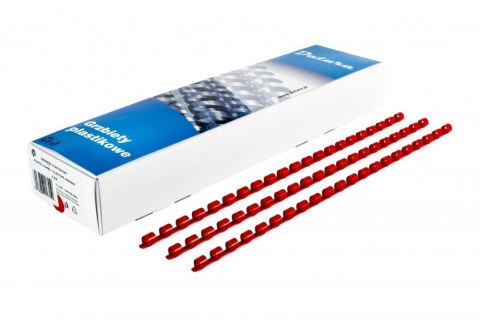 Grzbiet do bindowania DOTTS 10mm (100szt) czerwony Dotts Grzbiet do bindowania DOTTS 10mm (100szt) czerwony Dotts