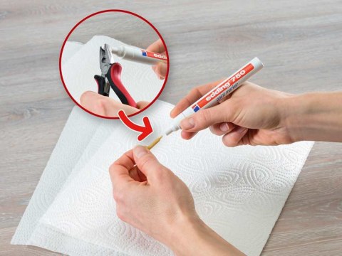 Marker lakierowy 2-4mm 750 zielony EDDING końcówka okrągła Edding