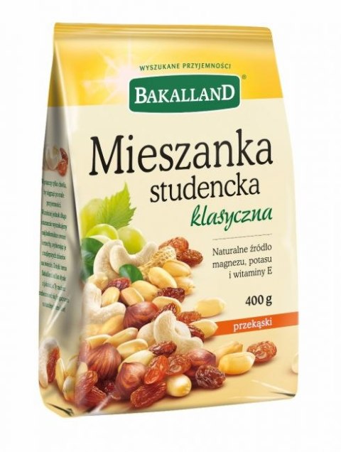 Mieszanka Studencka Klasyczna 400g BAKALLAND Bakalland Mieszanka Studencka Klasyczna 400g BAKALLAND Bakalland