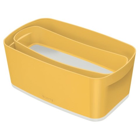 MyBox Cosy mały pojemnik z pokrywką, żółty Leitz 52630019 Leitz MyBox Cosy mały pojemnik z pokrywką, żółty Leitz 52630019 Leitz