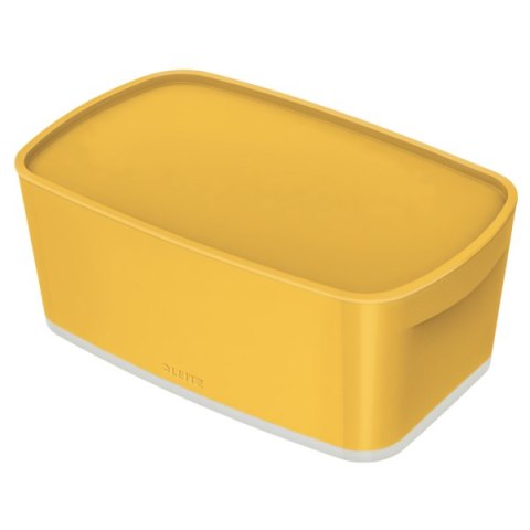 MyBox Cosy mały pojemnik z pokrywką, żółty Leitz 52630019 Leitz MyBox Cosy mały pojemnik z pokrywką, żółty Leitz 52630019 Leitz